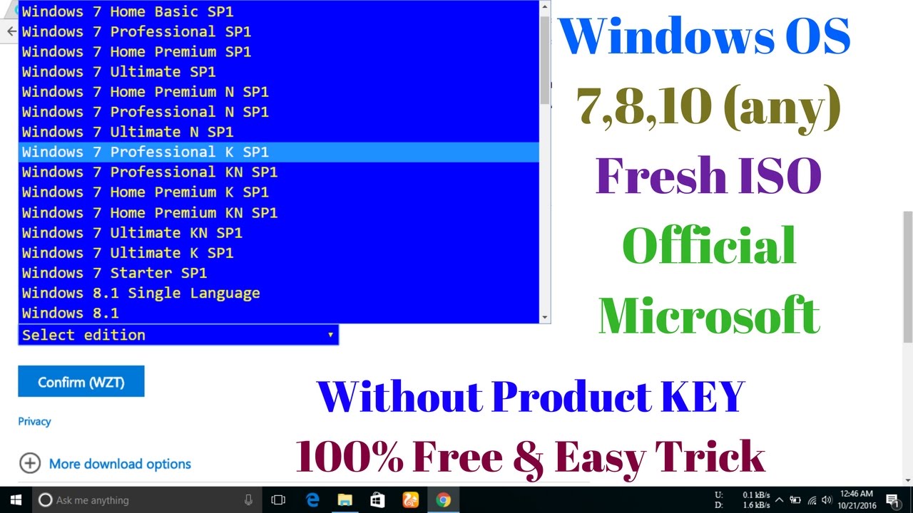 win 7 pro iso download